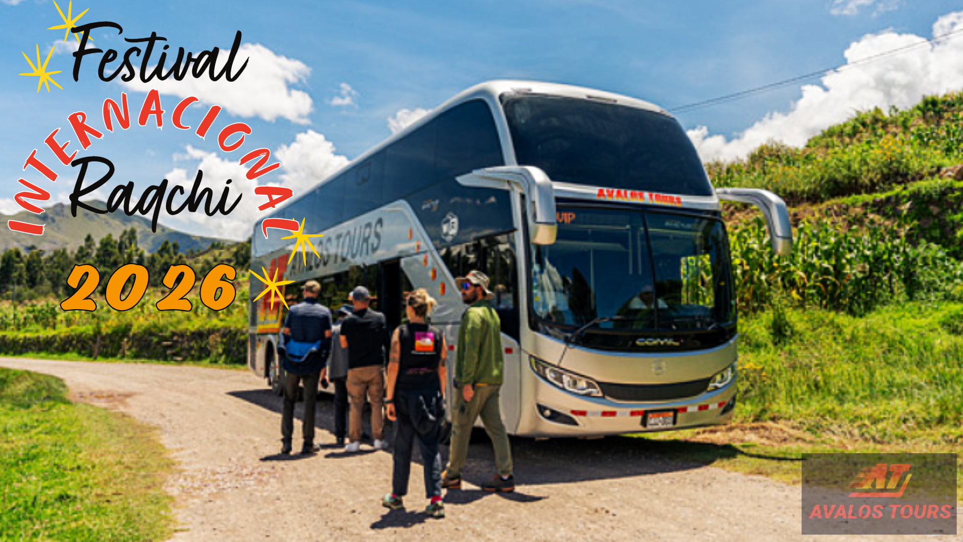 Vista panorámica del Templo de Wiracocha en Raqchi, una impresionante ruina Inca. El escenario de la gran fiesta de Raqchi en junio.